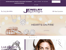 Tablet Screenshot of jewelrybydesigns.com
